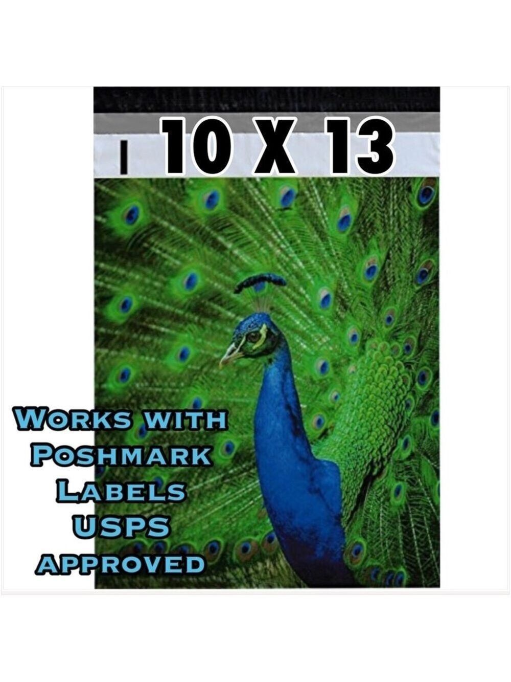 25 10X13 Poly Mailers Royal Peacock PRICE IS FIRM - Picture 11 of 13